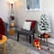 3ft. Pre-Lit Flocked West Virginia Fir Artificial Christmas Tree, Clear LED Lights